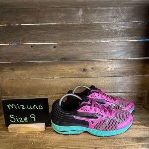 Womens Mizuno Wave Sayonara 3 Pink Athletic Running Sneakers Shoes Size 9 M‎ GUC